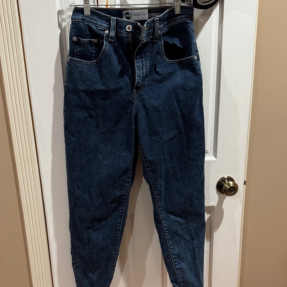 Levi's SilverTab Dark Blue Mom Jeans